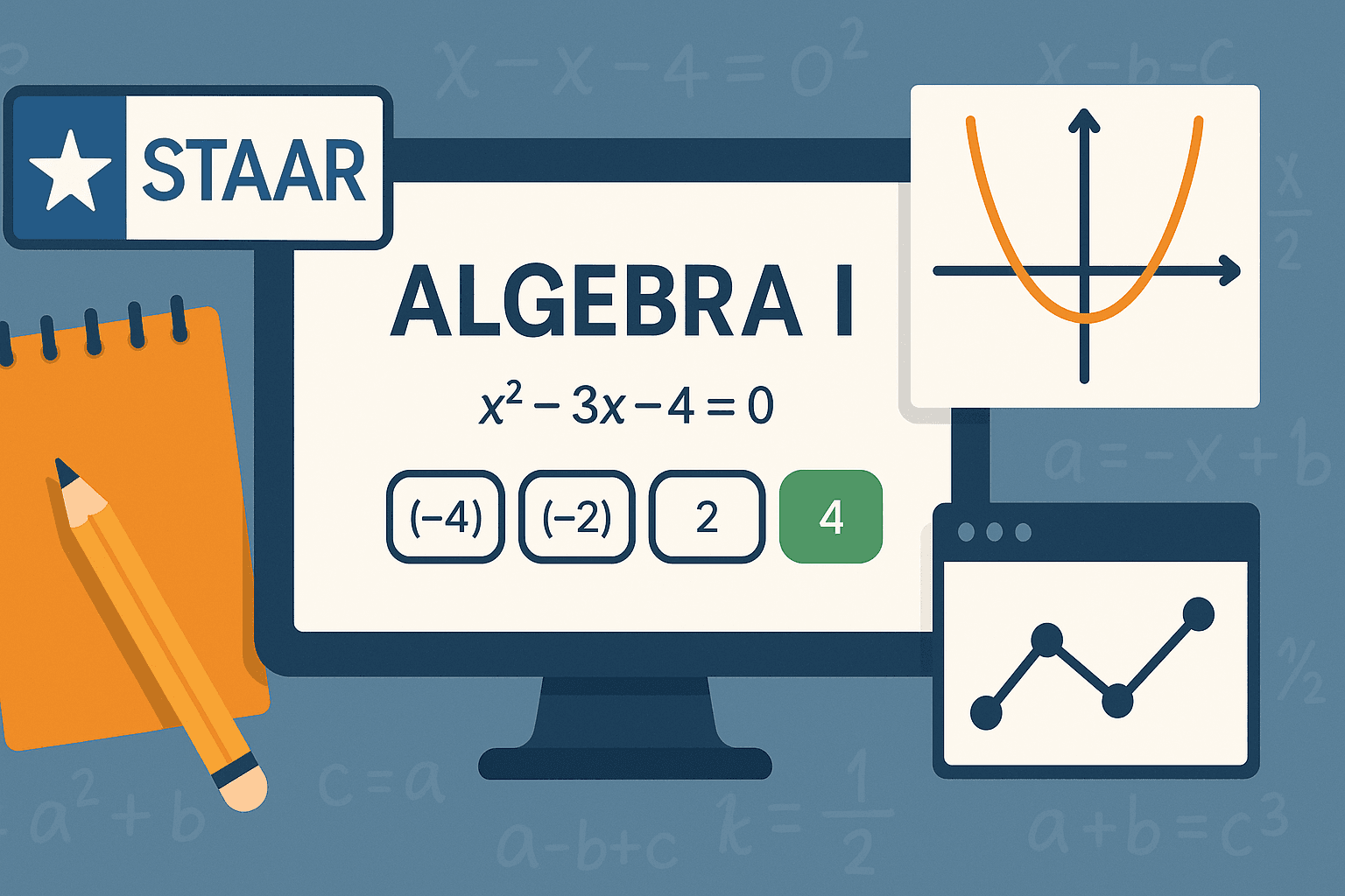 STAAR Algebra I Fall 2025 Prep Package